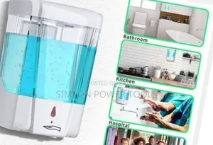 Wall-Mounted Automatic Hand Sanitizer/Soap Dispenser (700ml)