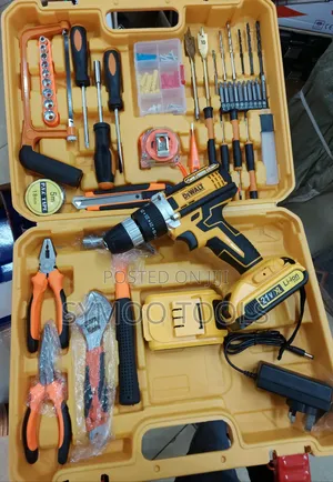 21V Cordless Drill Tool Kit Mpya Kabisa