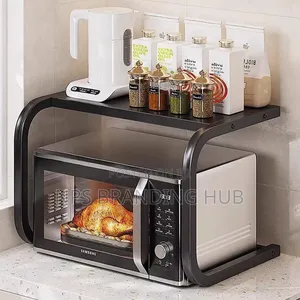 Kisimamizi cha Microwave cha Chuma cha Tier 1 / Stand 55x35x35cm