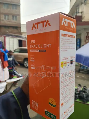 3x 20W ATTA LED Track Lights + Reli ya Bure