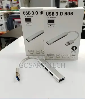 4-Port USB 3.0 Hub - High-Speed Expansion
