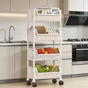 4-Layer Trolley Storage Rack (Nm