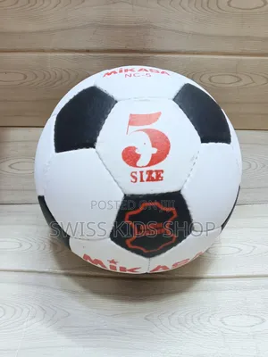 Mpira wa Kandanda wa Ngozi Halisi (Size 5)