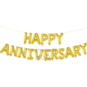 "Happy Anniversary" Foil Banner