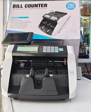 High-Speed Currency Counter Machine - 1000 Notes/Min