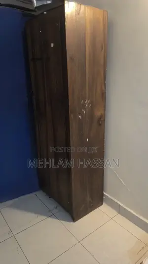 Kabati la Mbao lenye Rafu 5 - Kahawia