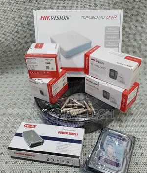 Hikvision 4-Channel 1080p CCTV Camera System Kit
