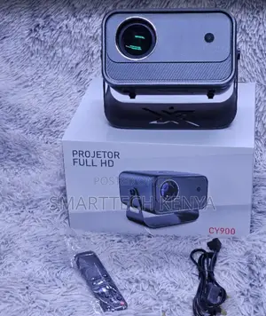 CY900 Android Projector 1080P with YouTube, Netflix, Wi-Fi & Bluetooth