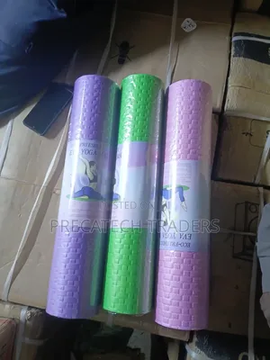 8mm Fitness Yoga Mat - Nzuri na Isiyoteleza