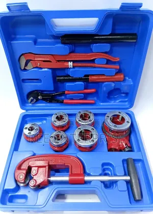 Die Stock Ratchet Set & Pipe Wrench