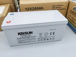 KoiSUN 12V 200Ah Gel Battery