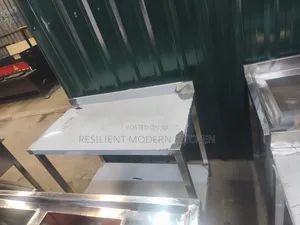 Meza ya Kazi ya Chuma cha Kutolea Nje Mzito 1120x560mm