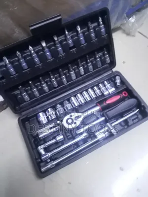 46pcs Socket Wrench Set (4mm-14mm)
