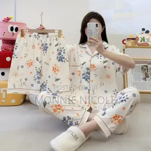 Beam Cotton Pajama Sets for Women