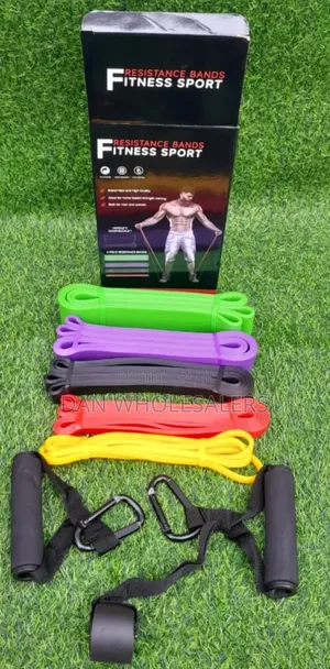 Resistance Bands 5-in-1 na Handles na Door Anchor