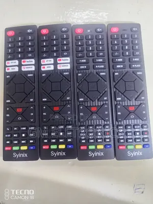 Remote Mpya ya Syinix Smart TV na Betri