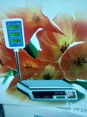 ACS 40 Electronic Digital Weighing Scale with Price Calculator