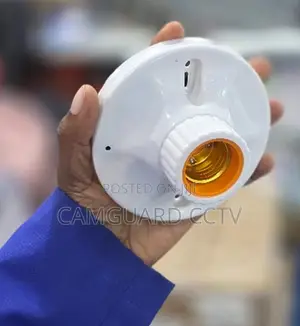 Full HD 1080P Smart Home CCTV Camera kwenye Soketi ya Balbu