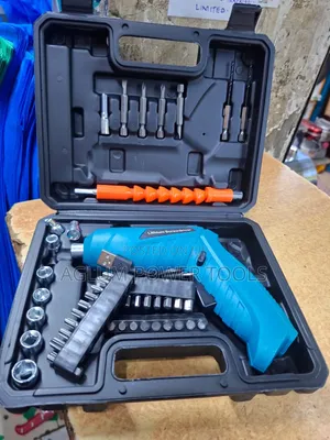 Makita Screwdriver ya Umeme na Seti ya Zana & Bits