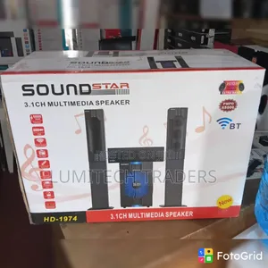 Sound Star 3.1 Channel Multimedia Speaker System DH-1974