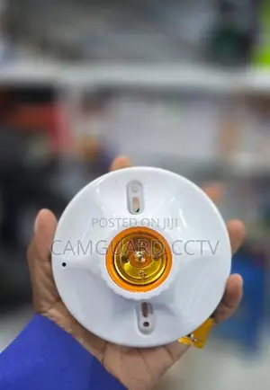 Kamera ya Siri ya Nanny E27 Bulb Holder Base yenye Micro SD Slot