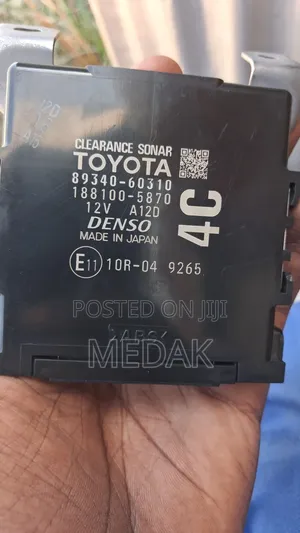 Genuine Toyota Clearance Sonar ECU kwa Landcruiser J150/J160/J165