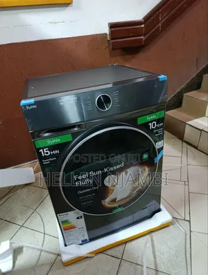 Syinix 10/7kg Full Automatic Wash & Dry Machine