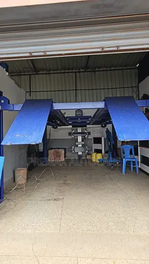 Mfumo wa 3D Wheel Alignment na Four Post Lift