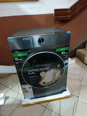 Syinix 10/7 Kg Front Load Wash & Dry Washing Machine