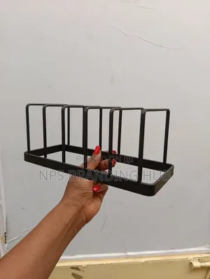 Quality Metallic Dish Rack/Plate Holder - 5 Slot