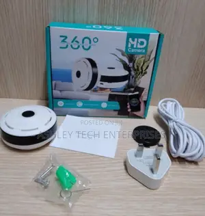 HomeSafe 360 Panoramic Fisheye Indoor Security Camera