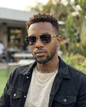 Miwani ya Dior Cannage S1U Square Polarized