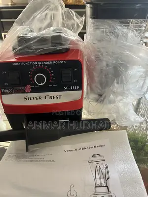Silver Crest Blender ya Umeme - 2L, Mwendo 15