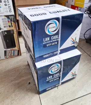 Glink Kebo ya LAN ya Nje ya Cat6 305M kwa CCTV & Mitandao