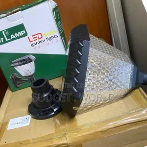 Solar Pillar Post Light - Outdoor Garden Entrance Lantern