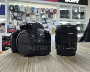 Canon EOS Kiss X10 DSLR Camera na Lens ya 18-55mm (Rangi Nyeusi)