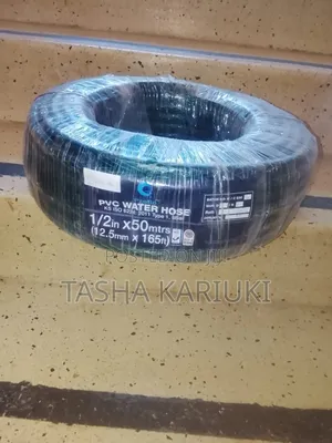 PVC Green Braided Water Pipe - 1/2" x 50 Meters