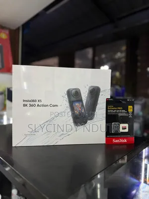 Insta360 X5 Kamera ya Action 8K 360