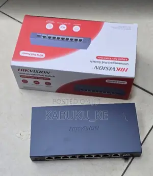 Hikvision DS-3E0510P-E/M 8-Port Gigabit PoE Switch
