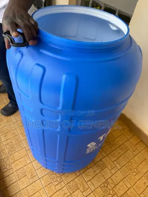 Tangi la Hifadhi ya Maji la Bluu la Lita 320 - Plastiki Yanayodumu