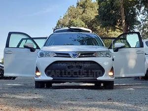 Toyota Corolla Fielder 2018 Nyeupe Hybrid