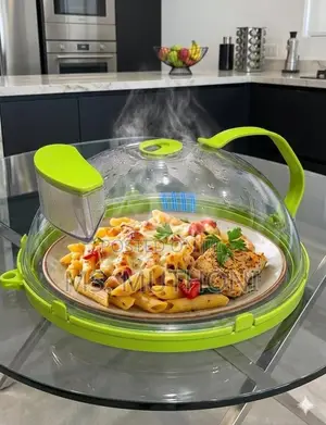 Multipurpose Food Cover With Water Slot for Steam