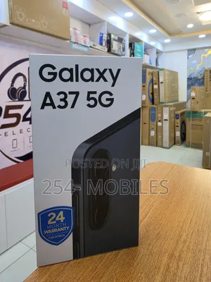 Samsung Galaxy A37 256GB Mpya Nyeusi