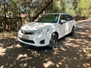 Toyota Corolla Fielder Hybrid 2014 White