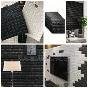 3D Brick Wall Foam Stickers 50x55cm
