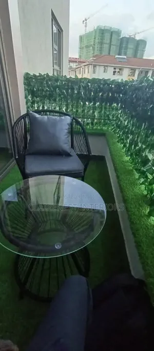 Fensi bandia ya faragha yenye majani