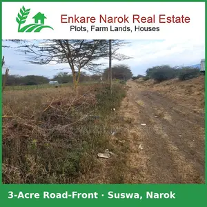 3 Acres Road-Front Land for Sale in Narok, Suswa