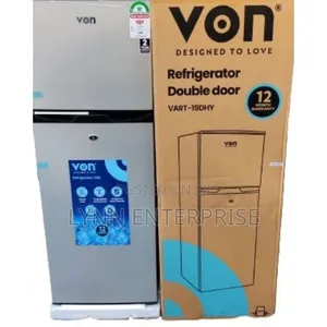 Von 136 Litres Double Door Refrigerator
