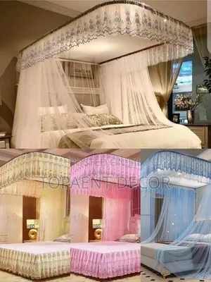 Strong 2 Stands Bed Mosquito Nets