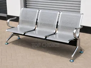 Viti Vipya vya Kusubiri vya Silver vya 3-Seater